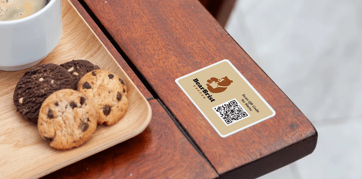 Custom QR Code Stickers for Wedding Invites, Gifts & Guest Scanning